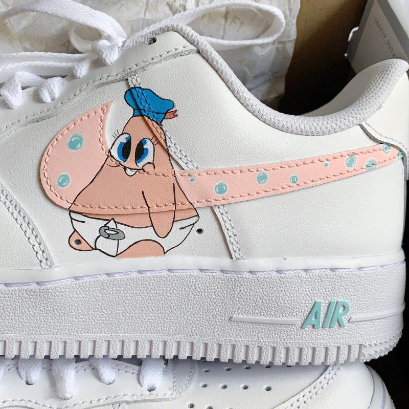 Patrick Star Air Force 1 Custom - SpongeBob SquarePants - Image 3