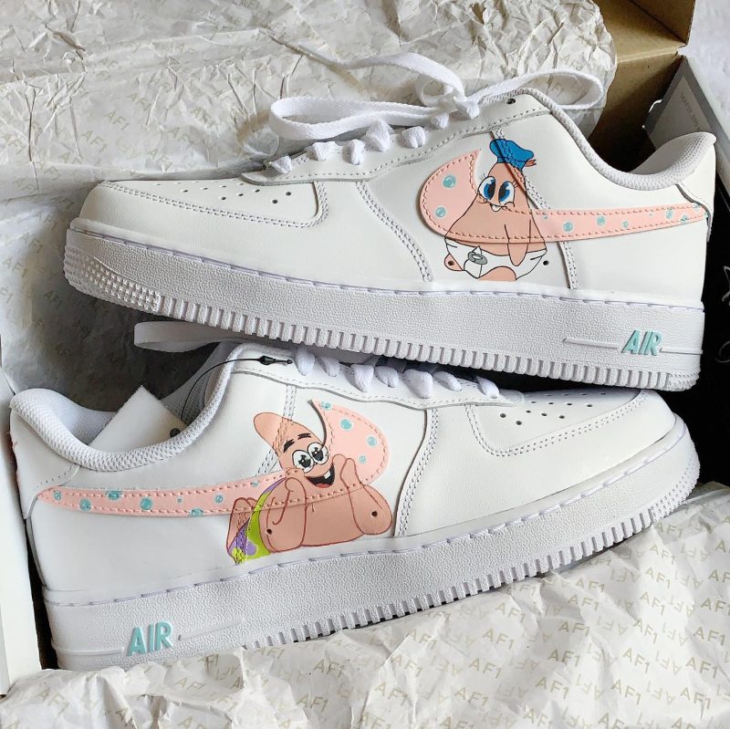 Patrick Star Air Force 1 Custom