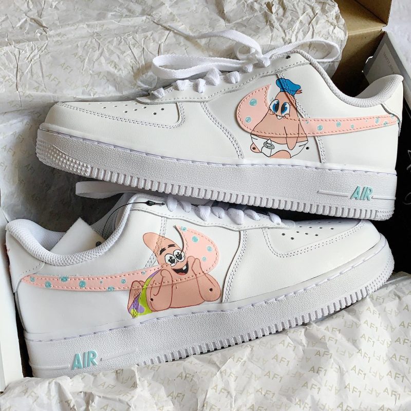 Patrick Star Air Force 1 Custom