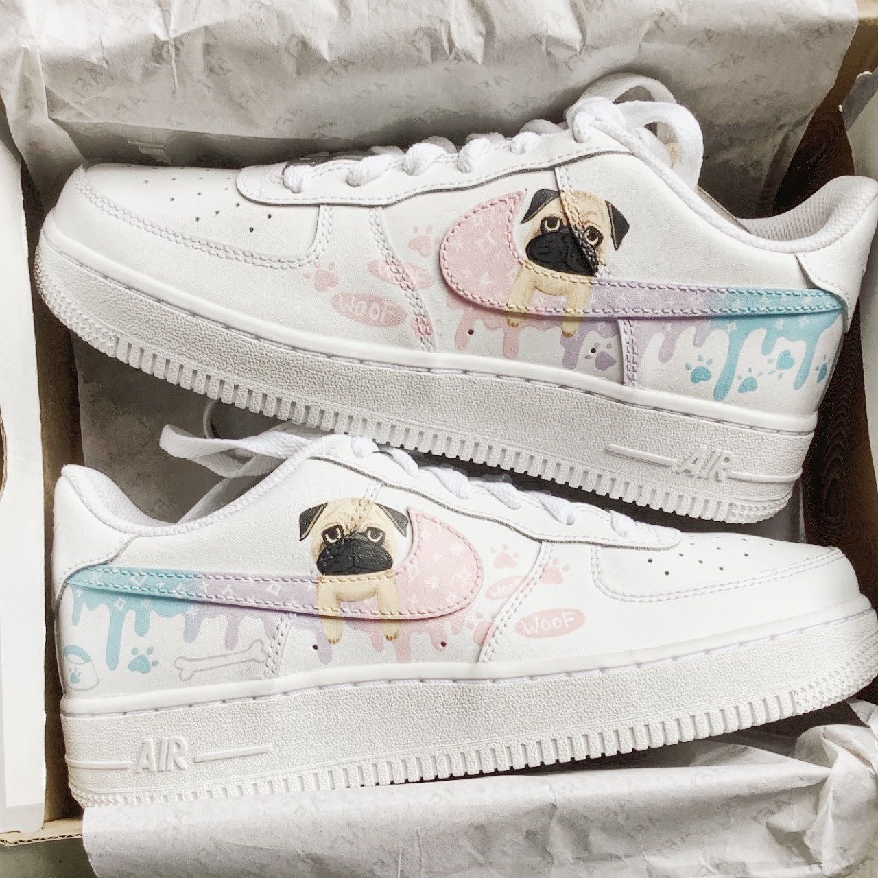 Pet Portrait Air Force 1 Custom