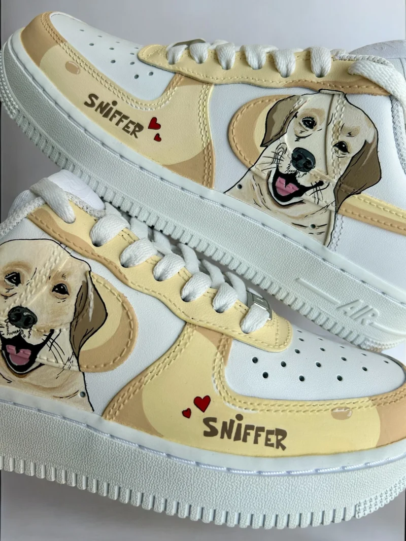 Pet Portrait Air Force 1 Custom - Image 2