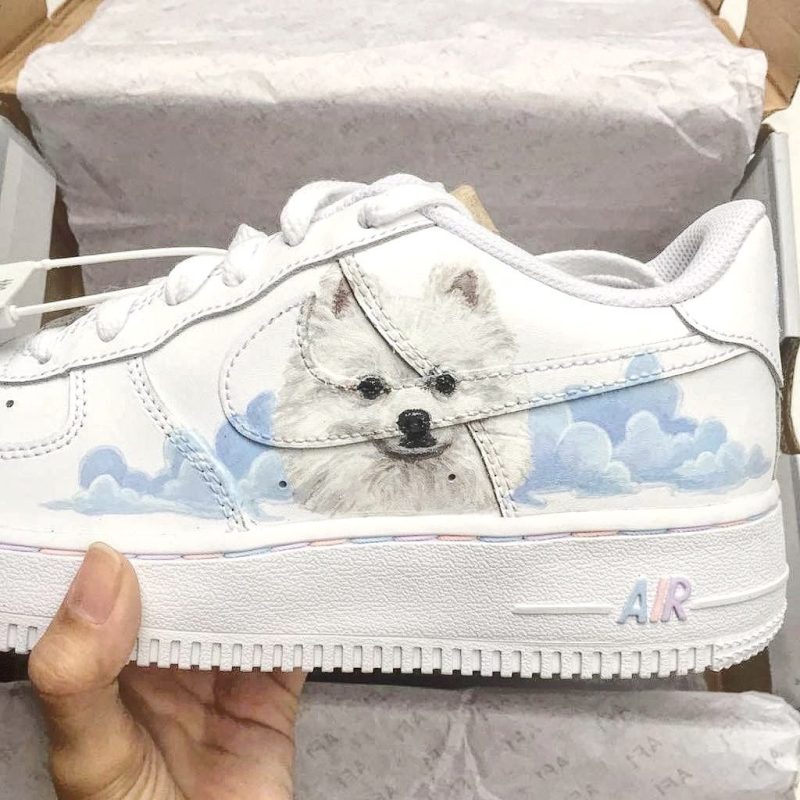 Pet Portrait Air Force 1 Custom - Image 3