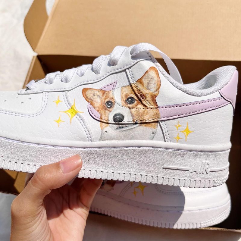 Pet Portrait Air Force 1 Custom - Image 3