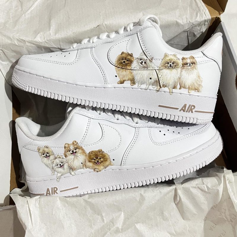 Pet Portrait Air Force 1 Custom
