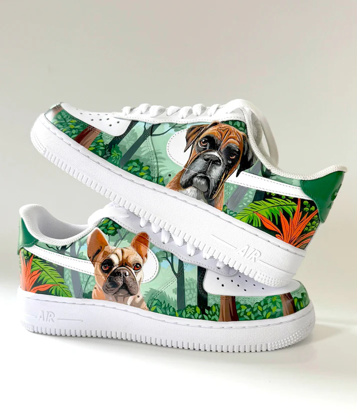 Pet Portrait Air Force 1 Custom