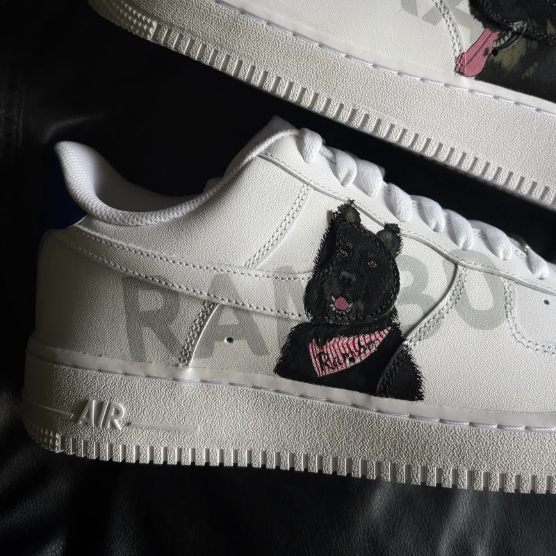 Pet Portrait Air Force 1 Custom - Image 6