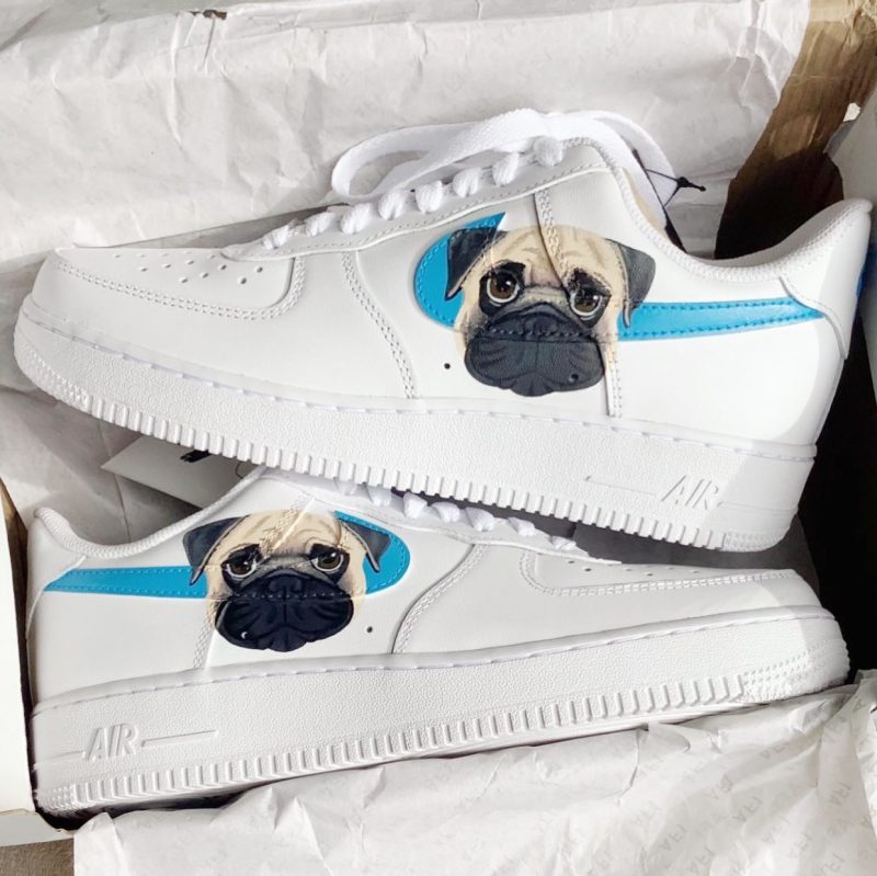 Pet Portrait Air Force 1 Custom