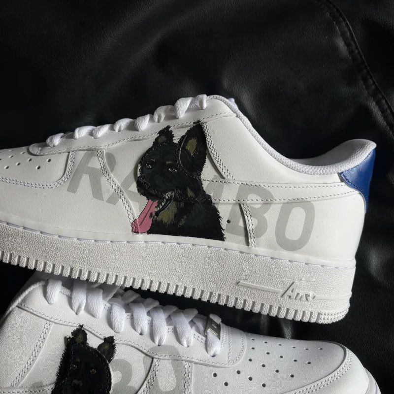 Pet Portrait6 Air Force 1 Custom