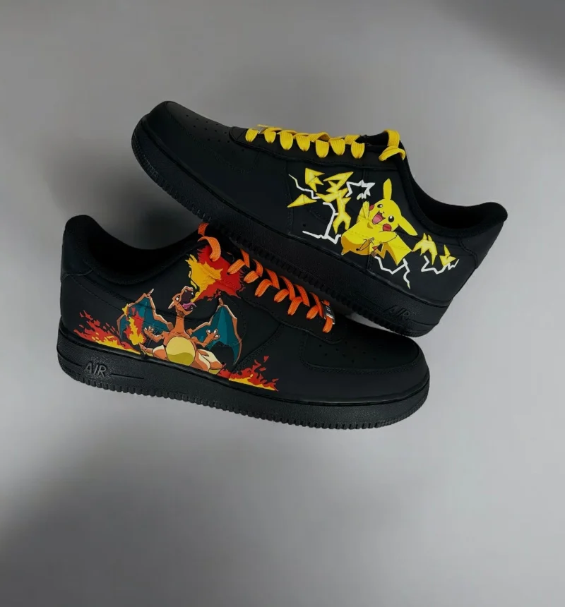Pikachu x Charizard Air Force 1 Custom