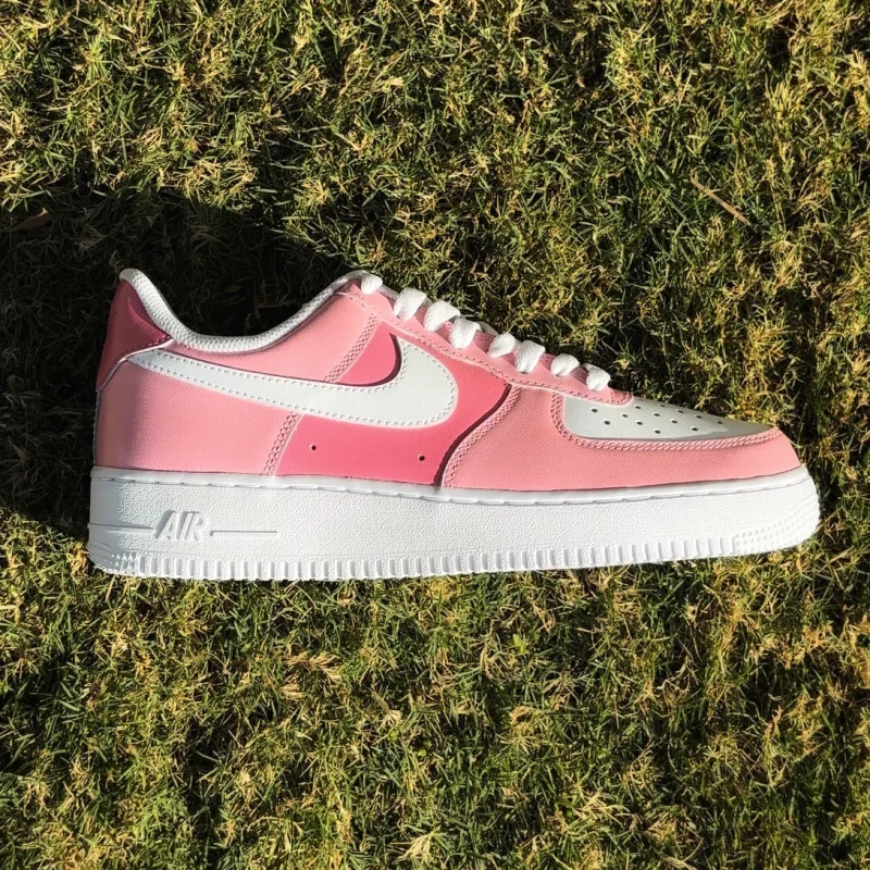 Pink Air Force 1 Custom - Image 2