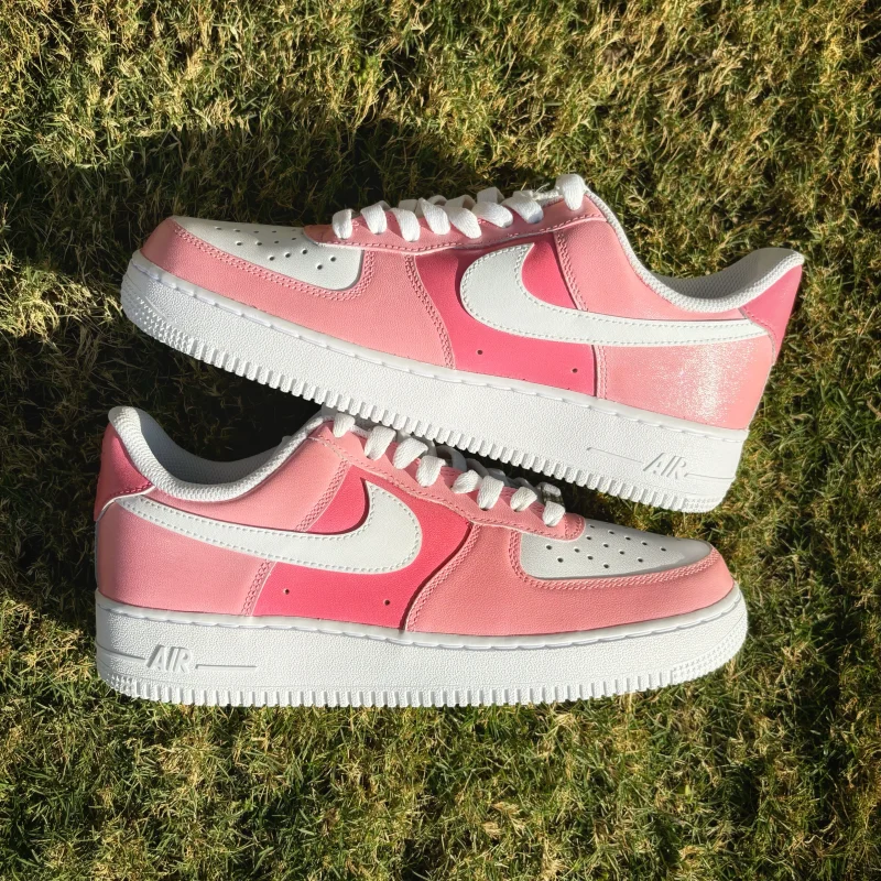 Pink Air Force 1 Custom