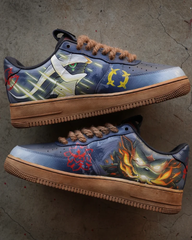 Pokemon - Hisui Origins Air Force 1 Custom - Image 2
