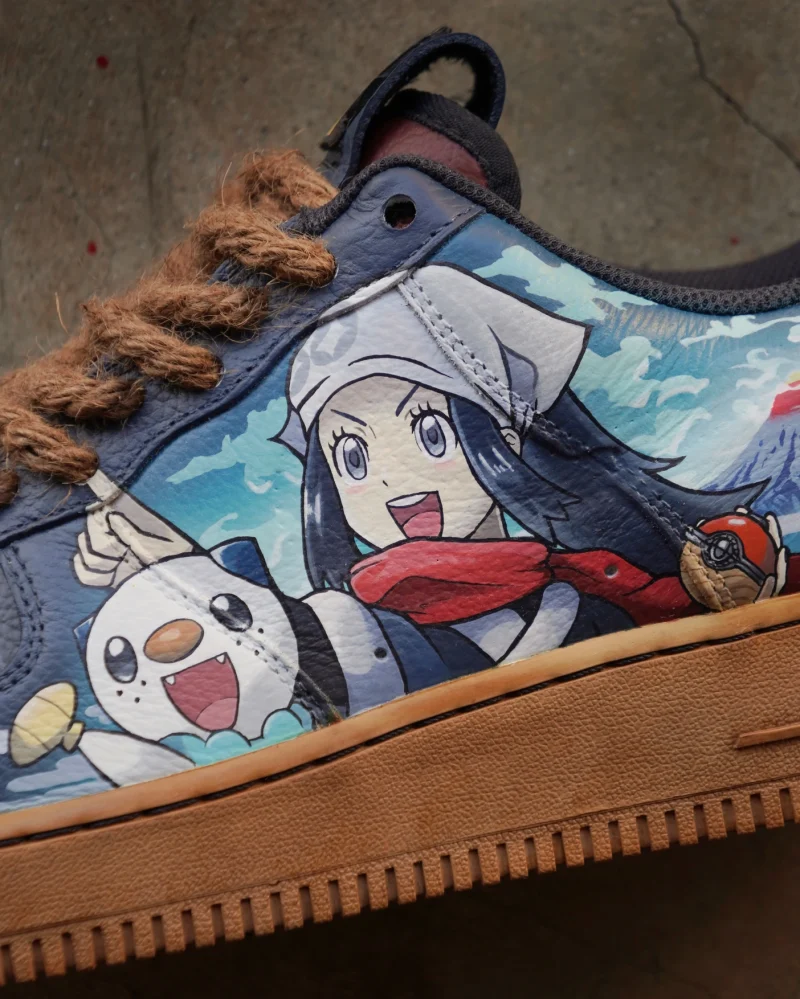 Pokemon - Hisui Origins Air Force 1 Custom - Image 3