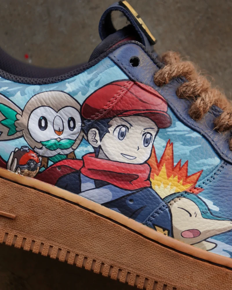 Pokemon - Hisui Origins Air Force 1 Custom - Image 4