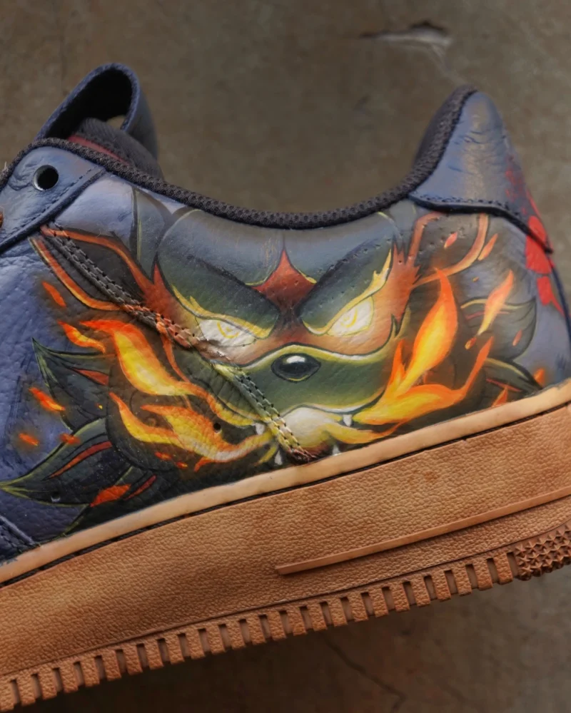 Pokemon - Hisui Origins Air Force 1 Custom - Image 8