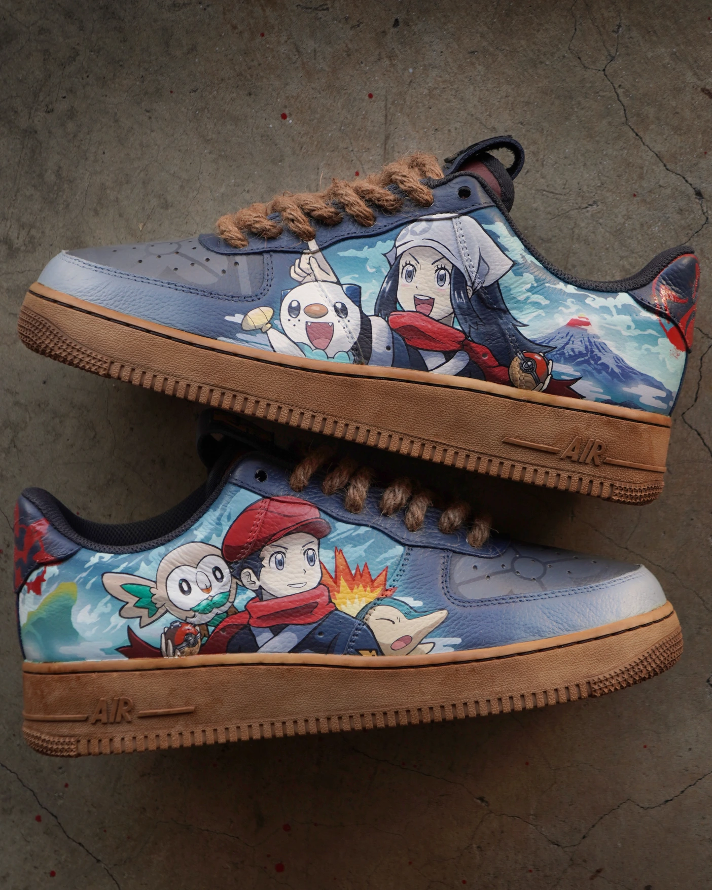 Pokemon - Hisui Origins Air Force 1 Custom