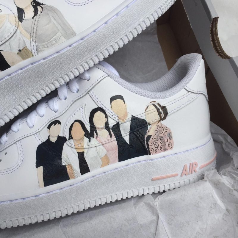 Portrait Air Force 1 Custom - Image 3