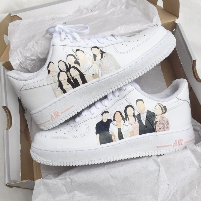 Portrait Air Force 1 Custom