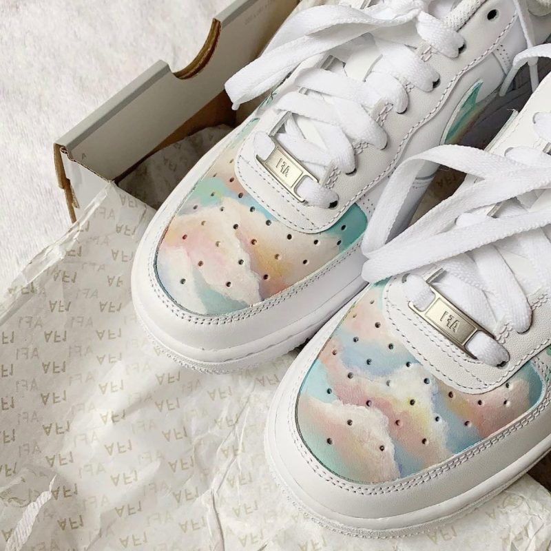 Pretty Cloud Air Force 1 Custom