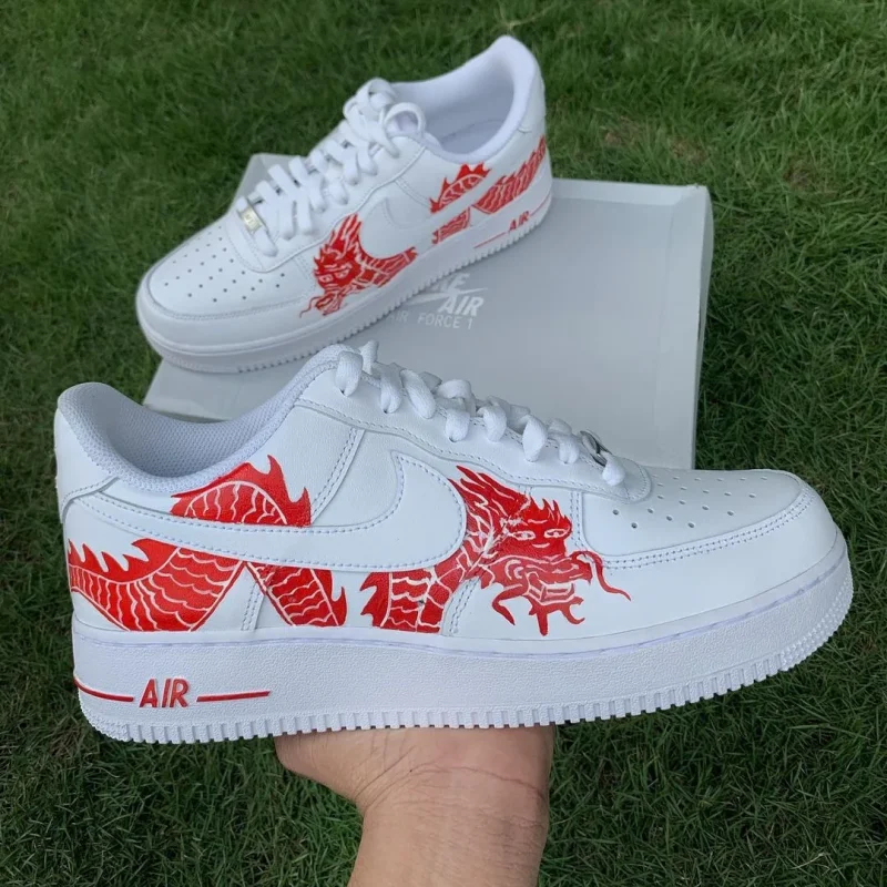 Red Dragon Air Force 1 Custom - Image 2