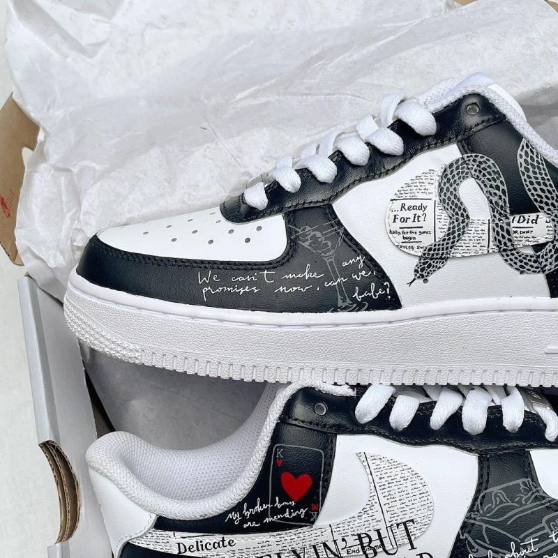 Reputation Taylor Swift Air Force 1 Custom - Image 3