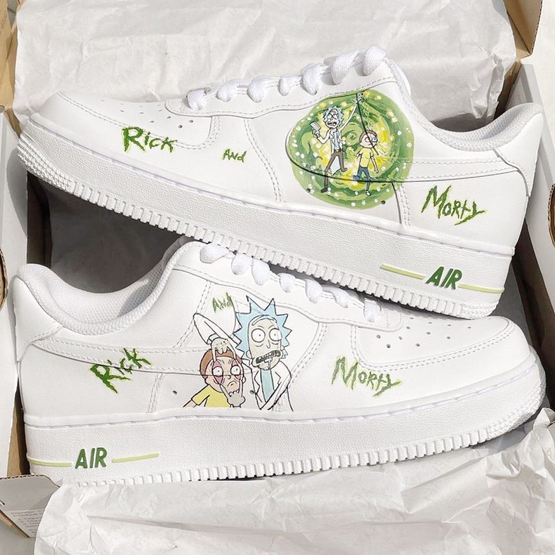 Rick and Morty Air Force 1 Custom