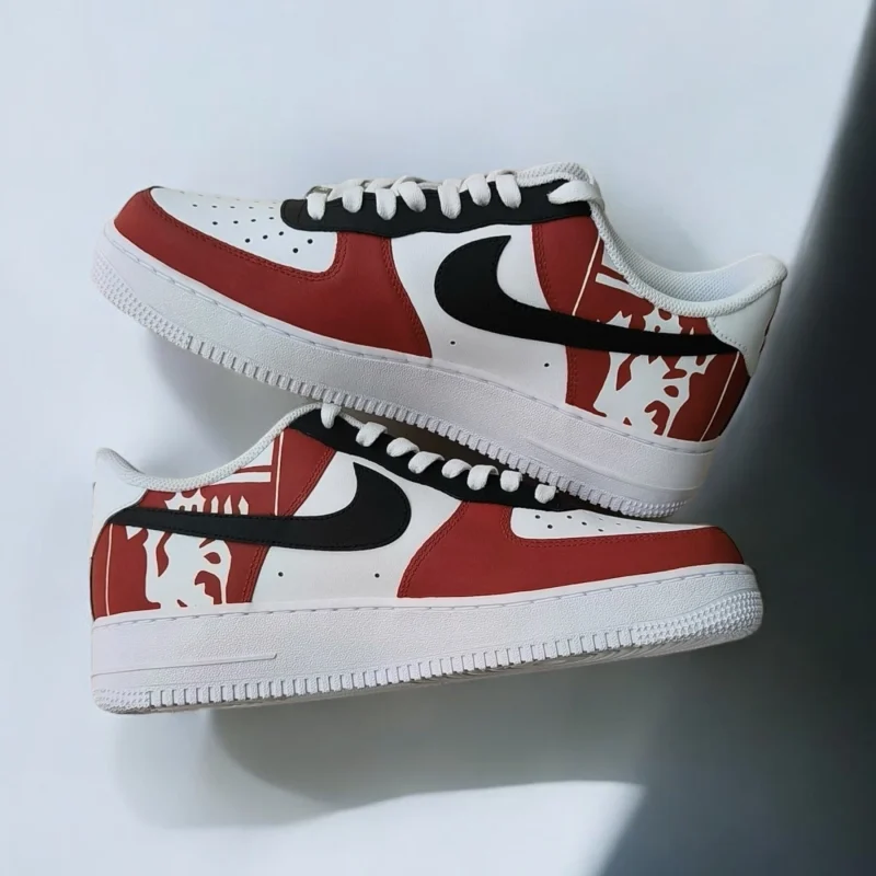 Ronaldo x Manchester United Air Force 1 Custom - Image 2