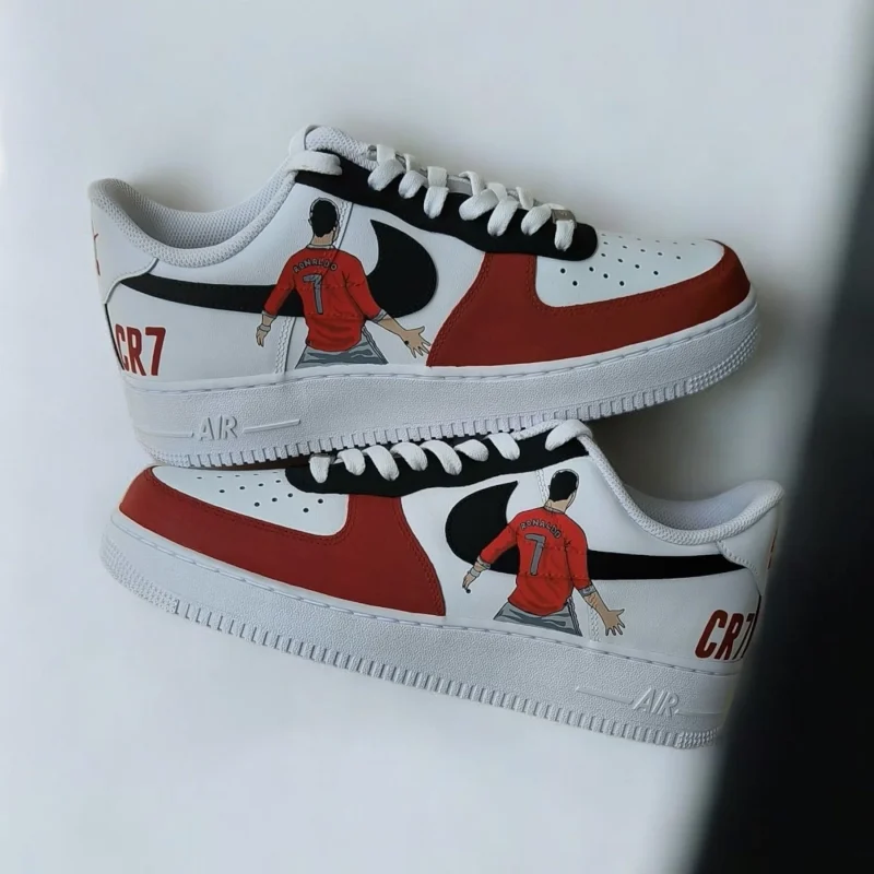 Ronaldo x Manchester United Air Force 1 Custom