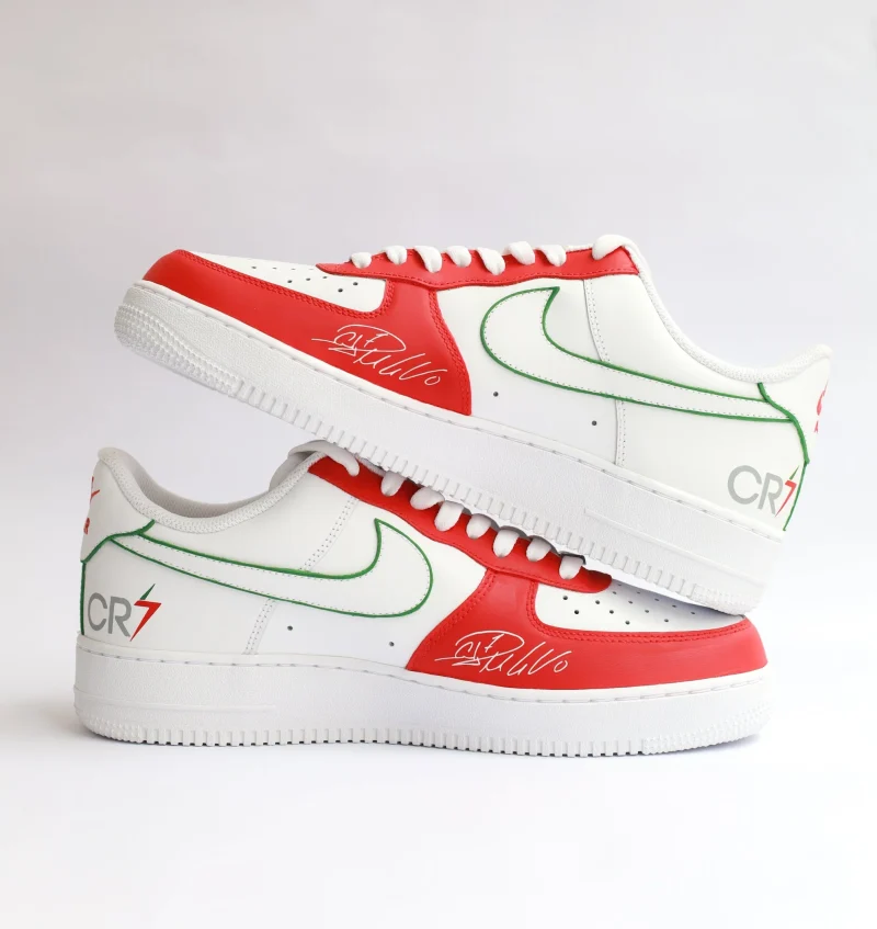 Ronaldo x Portugal Air Force 1 Custom - Image 2