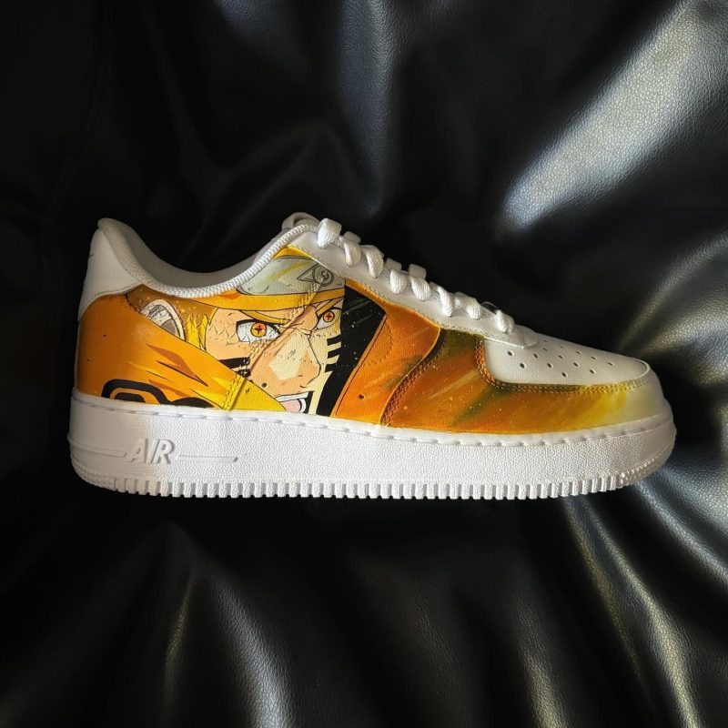 Sasuke x Naruto Air Force 1 Custom - Image 4