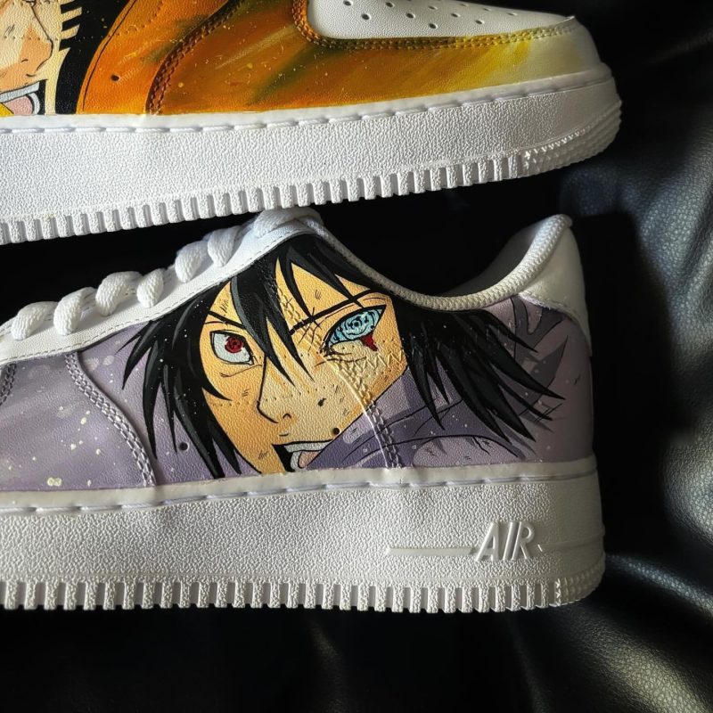 Sasuke x Naruto Air Force 1 Custom - Image 5