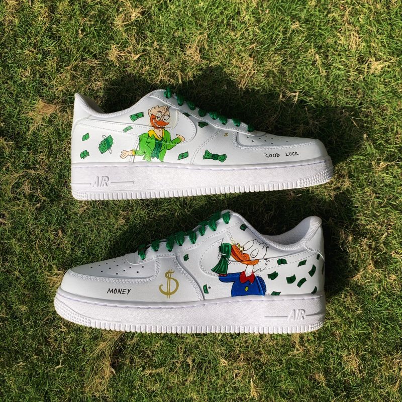 Scrooge McDuck Air Force 1 Custom