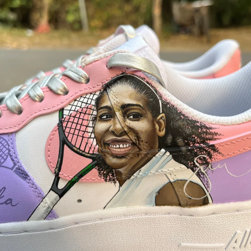 Serena Williams Air Force 1 Custom - Image 2
