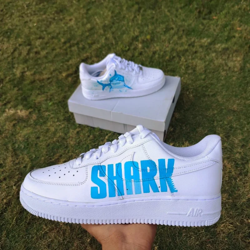 Shark Air Force 1 Custom - Image 2