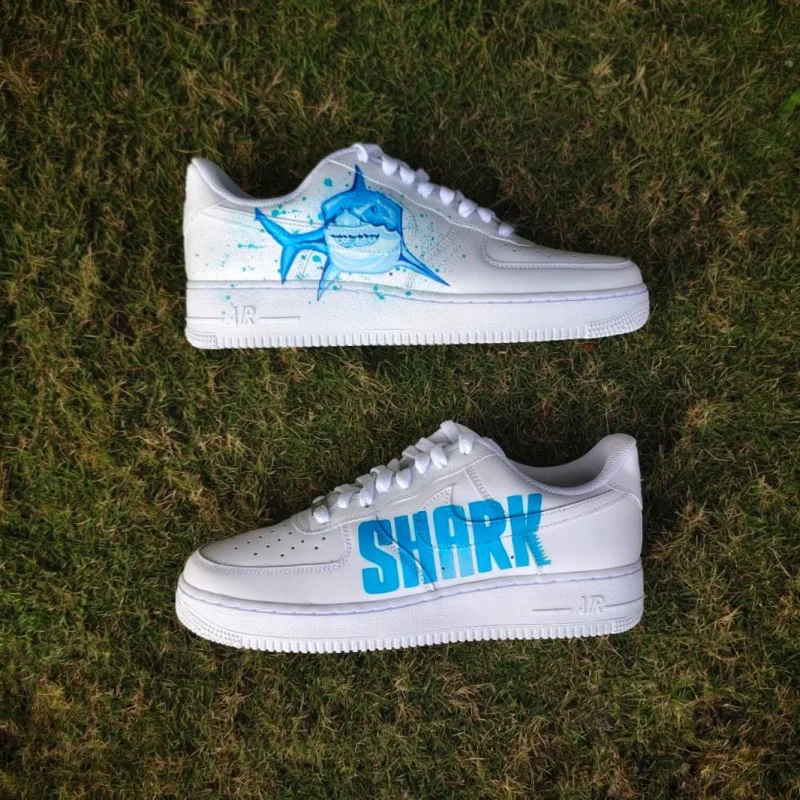 Shark Air Force 1 Custom