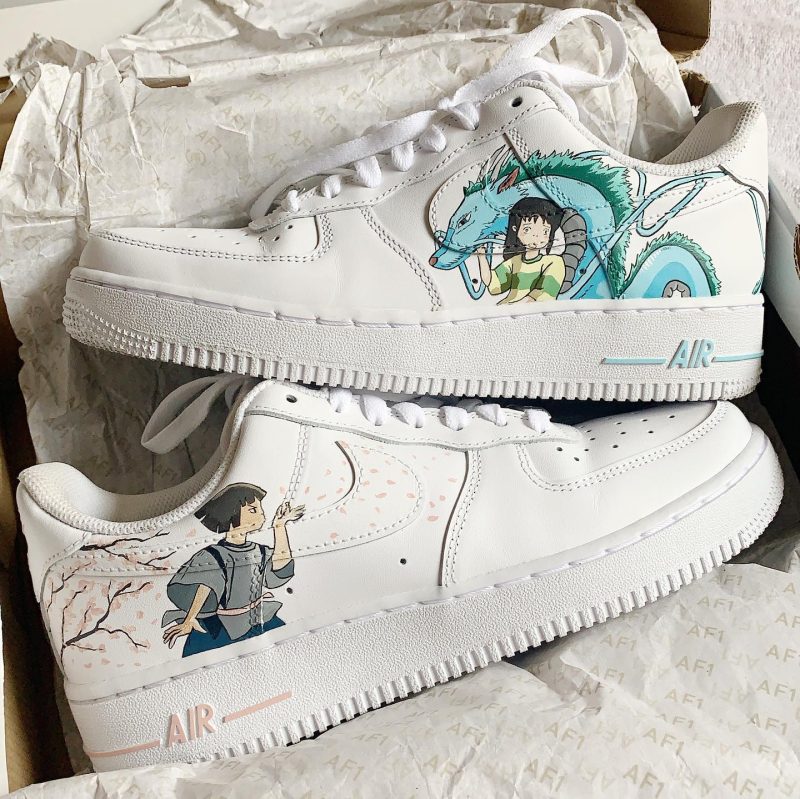Spirited Away Air Force 1 Custom - Studio Ghibli
