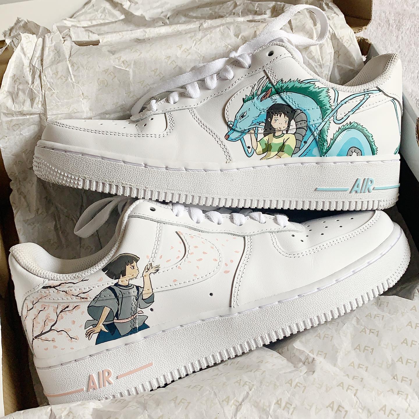 Spirited Away Air Force 1 Custom - Studio Ghibli