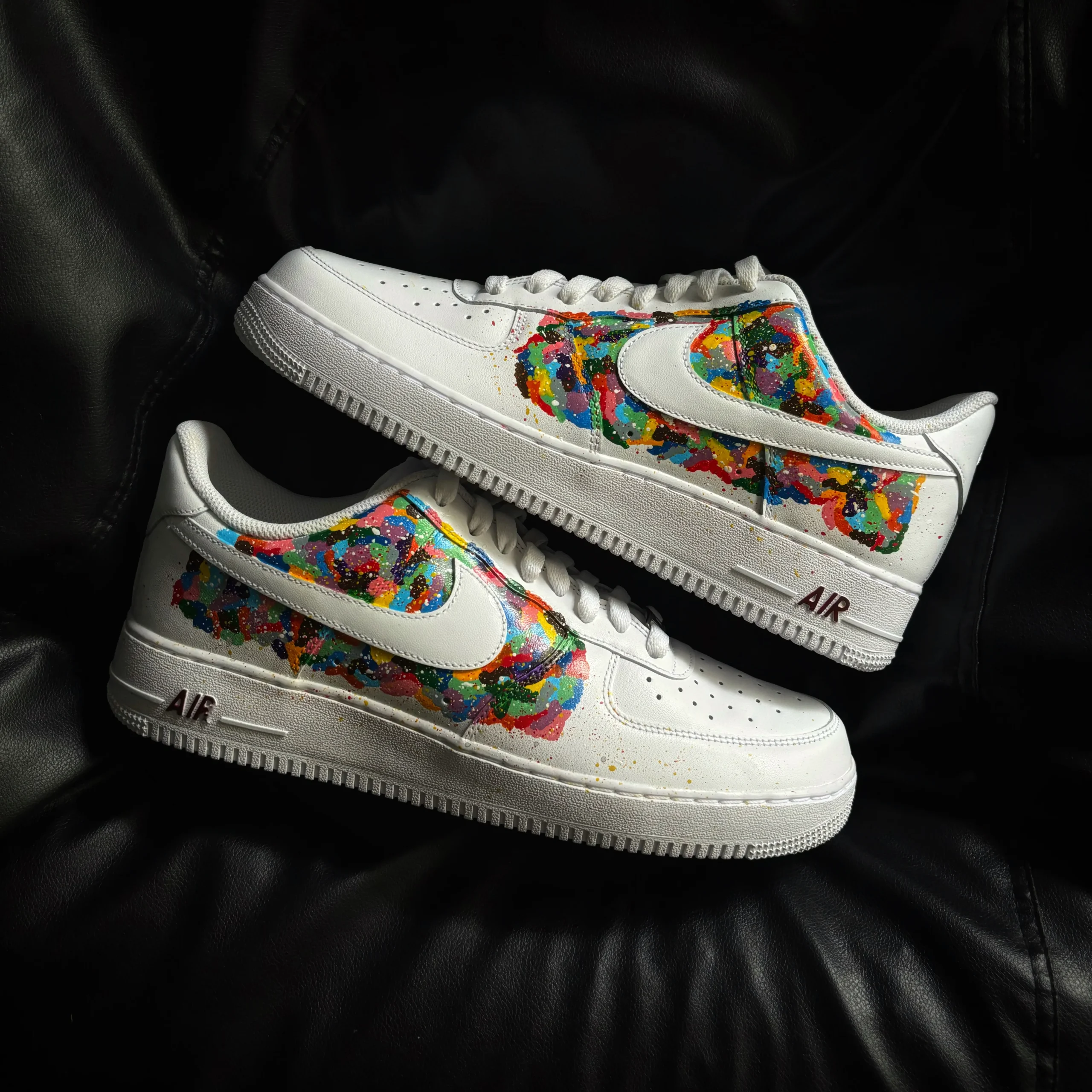 Splatter Air Force 1 Custom