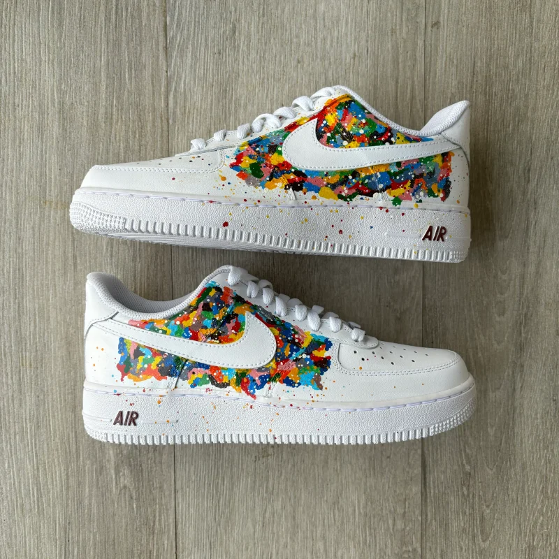 Splatter Air Force 1 Custom - Image 2