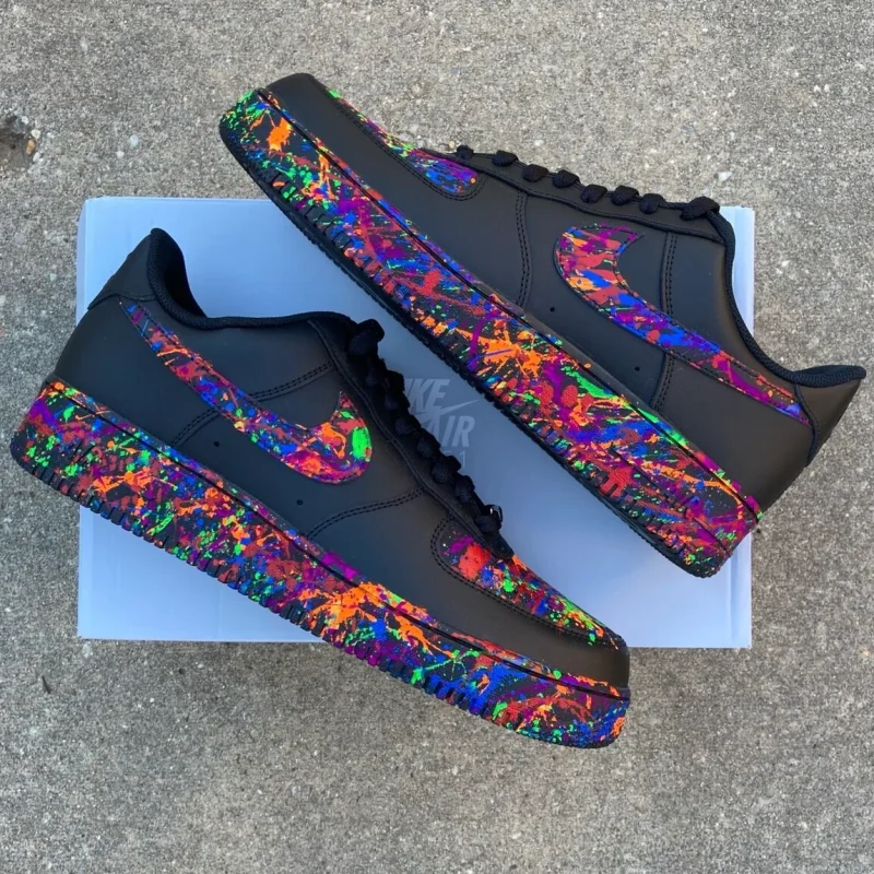 Splatter Air Force 1 Custom - Image 2