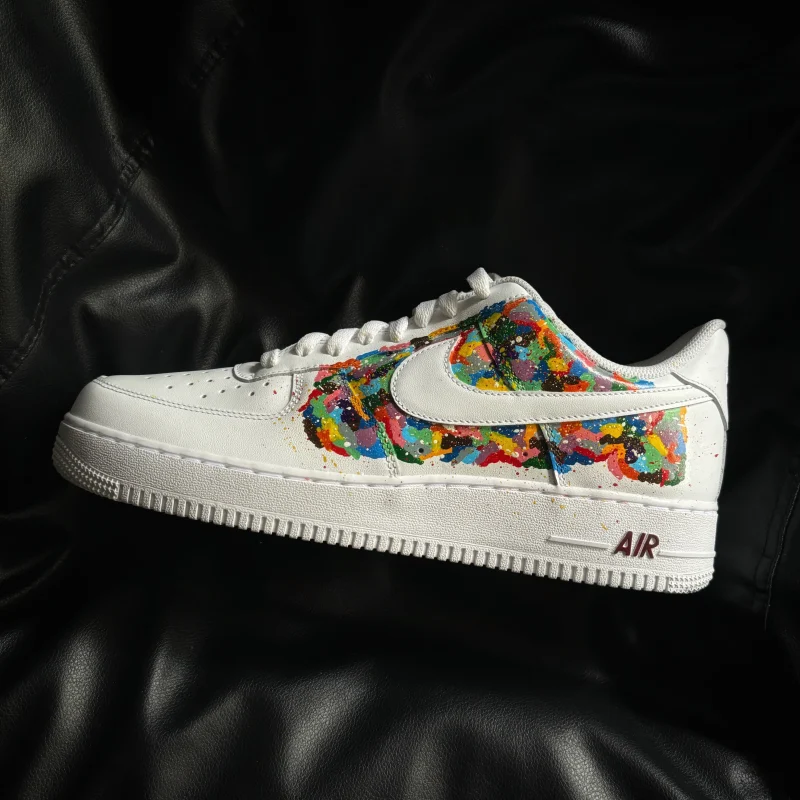 Splatter Air Force 1 Custom - Image 3