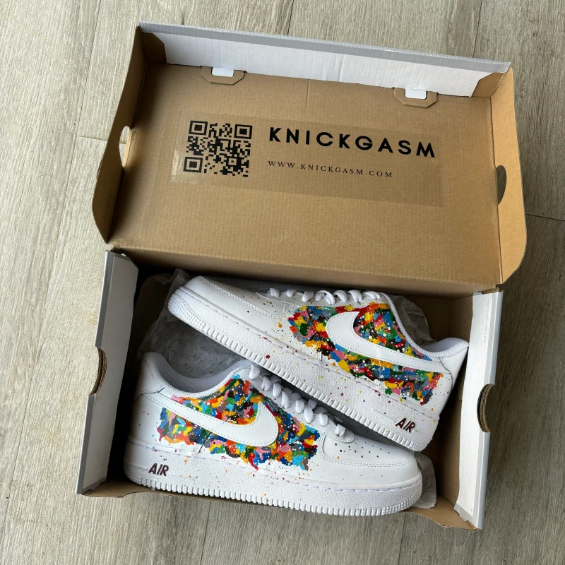 Splatter Air Force 1 Custom - Image 4
