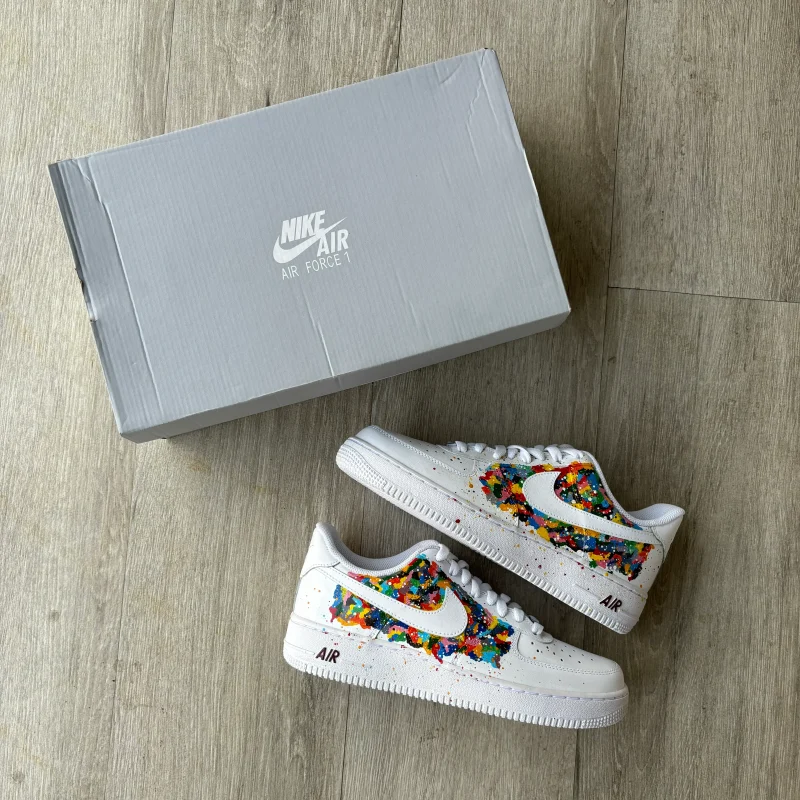 Splatter Air Force 1 Custom - Image 5