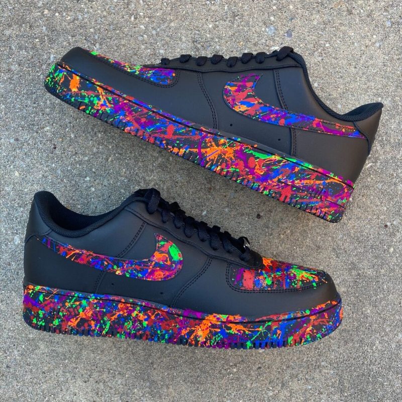 Splatter Air Force 1 Custom