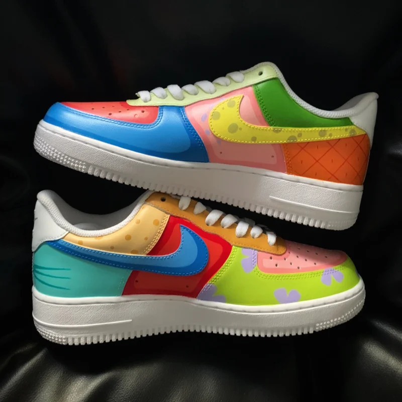 SpongeBob SquarePants Air Force 1 Custom - Image 2