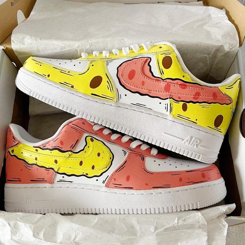 SpongeBob SquarePants Air Force 1 Custom