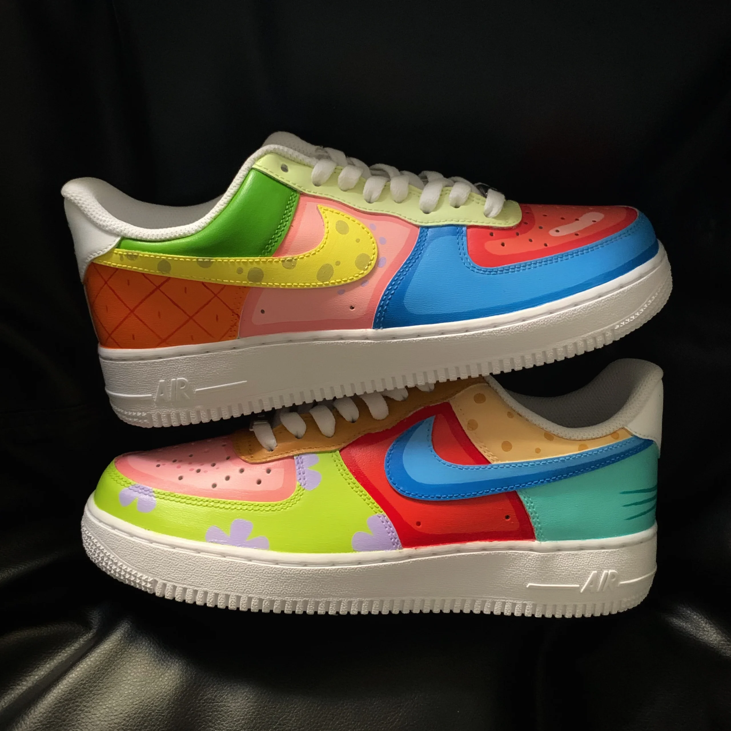 SpongeBob SquarePants Air Force 1 Custom