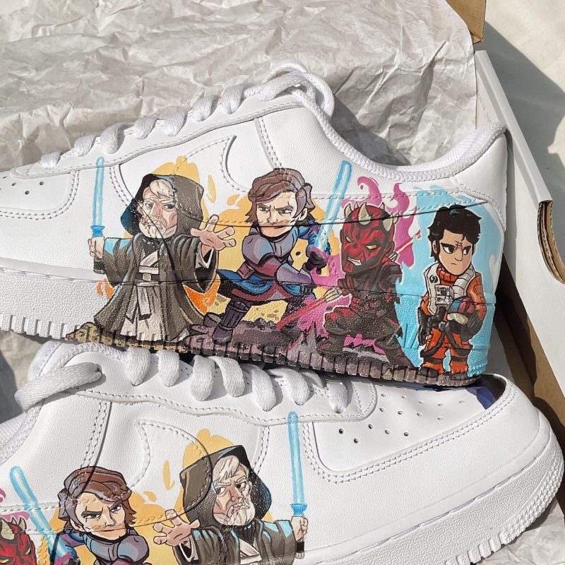 Star Wars Chibi Air Force 1 Custom - Image 4