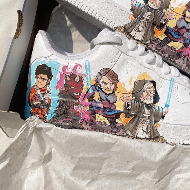 Star Wars Chibi Air Force 1 Custom - Image 5