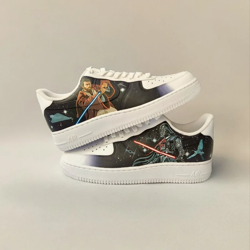 Star Wars - Obi Wan Kenobi x Darth Vader Air Force 1 Custom